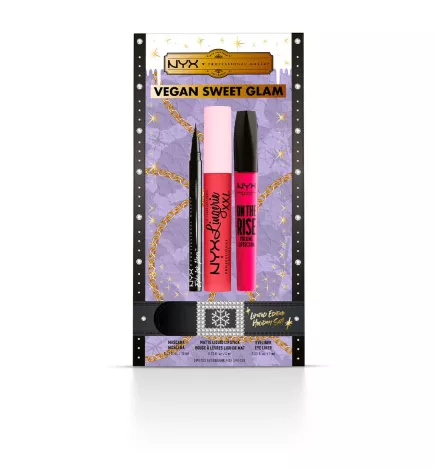 "ÉDITION LIMITÉE VEGAN SWEET GLAM - Coffret de 3 pièces"