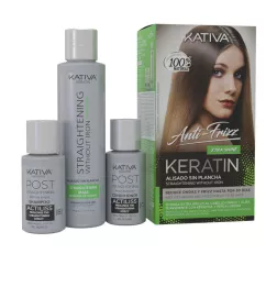 KERATIN ANTI-FRIZZ alisado sin plancha extra brillo 30 días