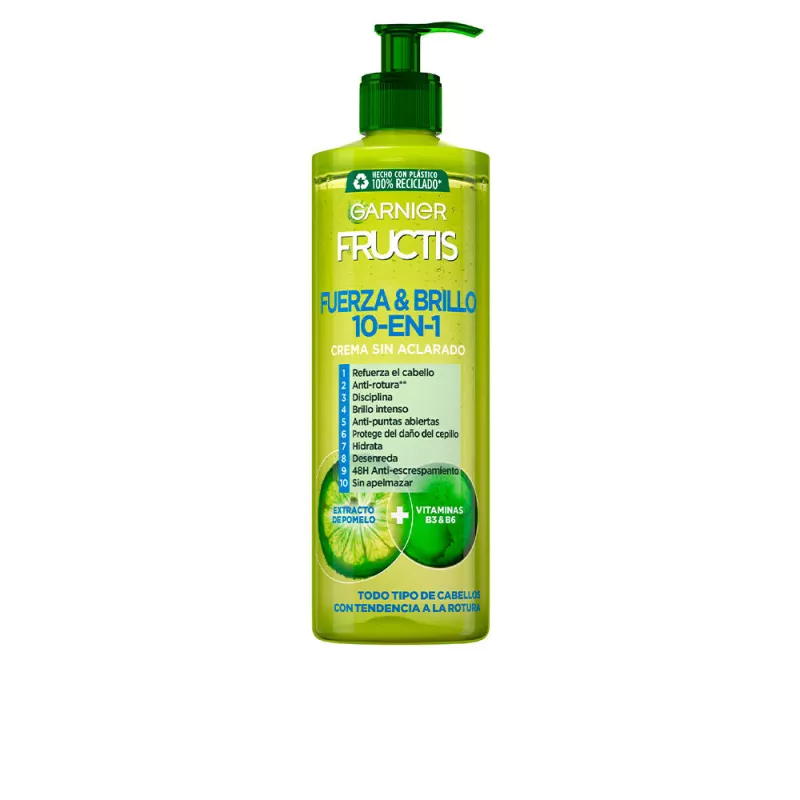 FRUCTIS FORCE & BRILLANCE 10 EN 1 crème sans rinçage 400 ml