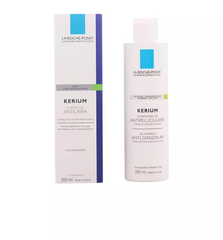 KERIUM Shampooing Gel Antipelliculaire Micro-Exfoliant 200ml.