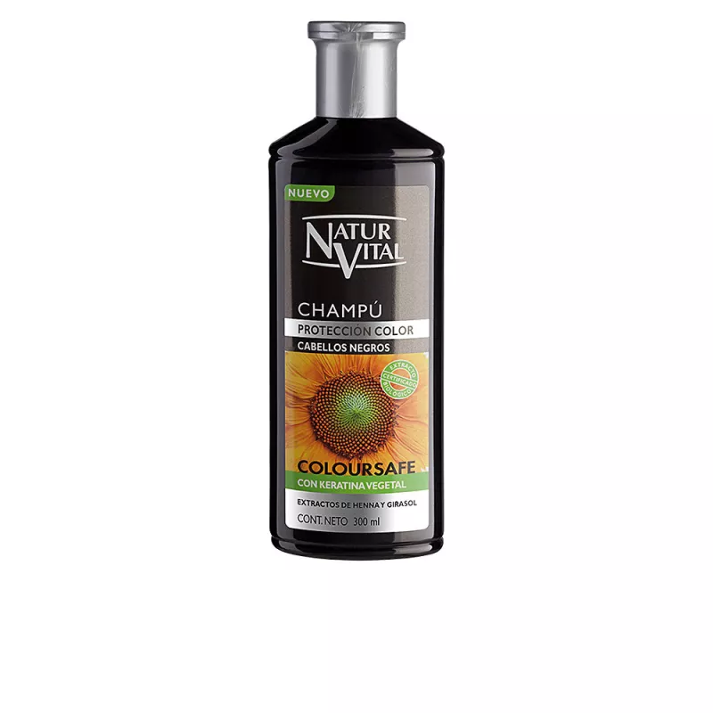 Shampooing couleur noir 300 ml.