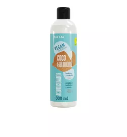 Crème à la noix de coco et aux amandes, après-shampooing 300 ml.