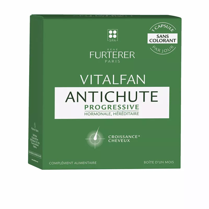 VITALFAN Complément Alimentaire pour la Perte Progressive des Cheveux 30 unités.