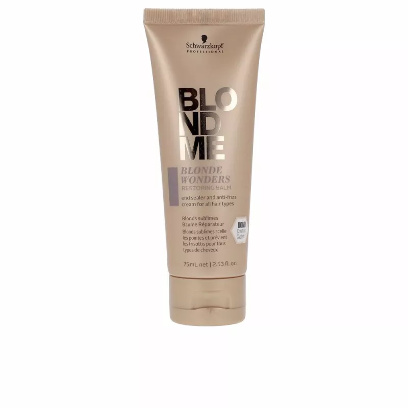 BLONDME Baume Réparateur pour Cheveux Blonds Wonder 75 ml