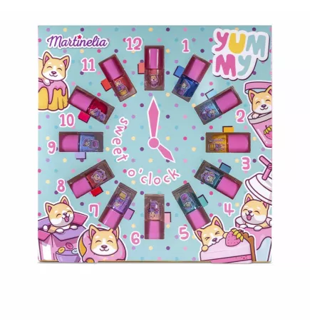 YUMMY CIRCLE NAIL POLISH coffret 12 articles