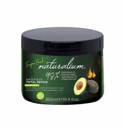 MASQUE CAPILLAIRE RÉPARATEUR TOTAL AVOCAT SUPER FOOD 300 ml