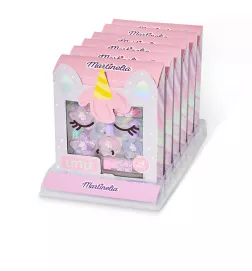 LITTLE UNICORN FACE coffret 6 pz