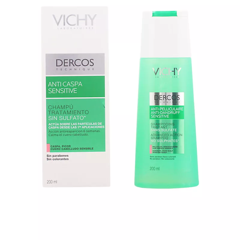 DERCOS Anti-Pelliculaire Sensible Shampooing Traitant 200ml.