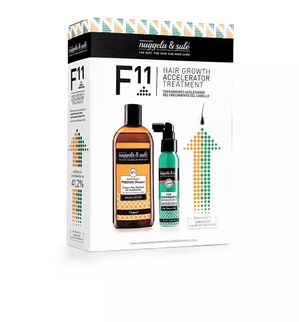 F11 Traitement Accélérateur Croissance Cheveux Coffret 2 pièces