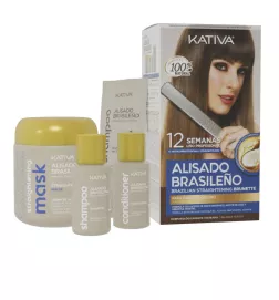 Kativa professionnel Brazilian lissage PRO DARK lot de 6 pièces.