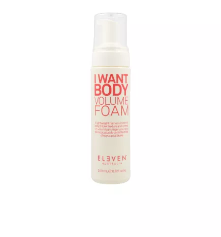 I WANT BODY volume foam 200 ml