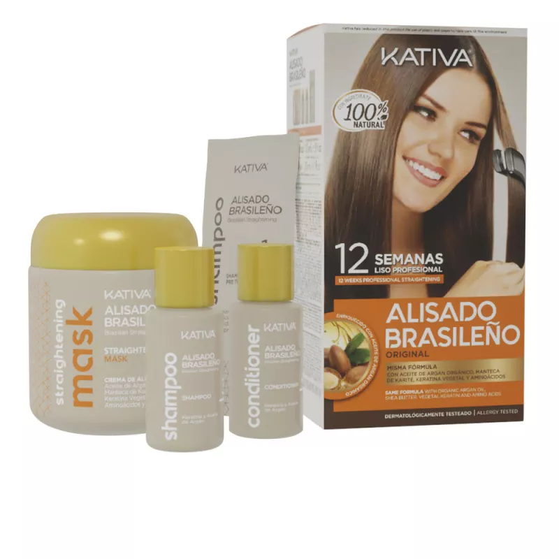 KATIVA PROFESSIONAL LOT DE LISSAGE BRÉSILIEN 6 pz