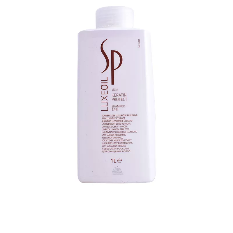 SHAMPOOING PROTECTEUR À LA KÉRATINE SP LUXE OIL 1000 ML