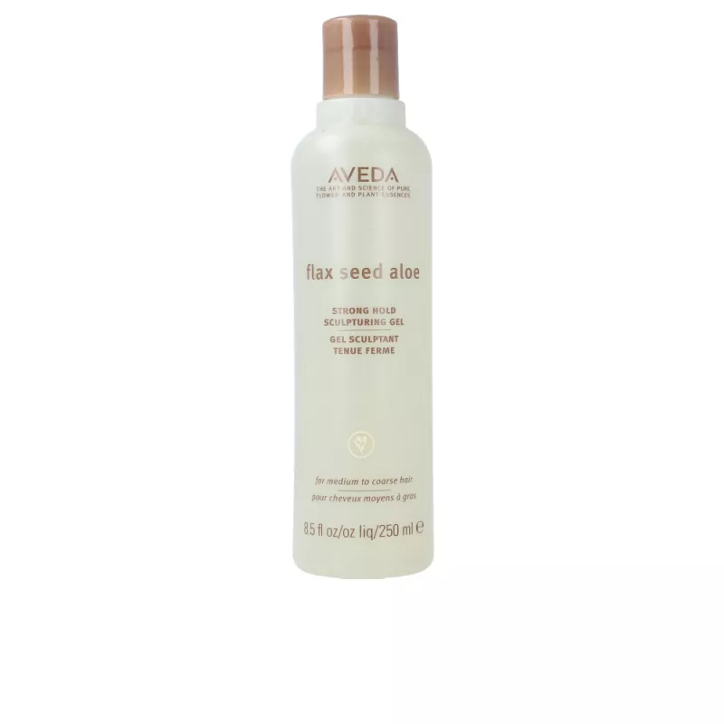 Gel coiffant sculptant forte tenue graines de lin et aloès 250 ml