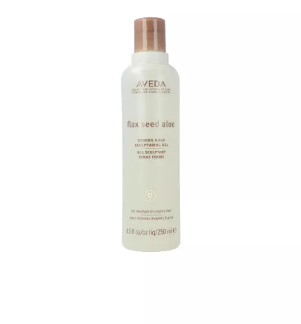 Gel coiffant sculptant forte tenue graines de lin et aloès 250 ml