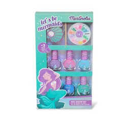 LET S BE MERMAIDS NAILS PERFECT coffret 9 pz