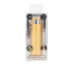 STYLE refillable parfum atomizer -gold 120 sprays 7.5 ml