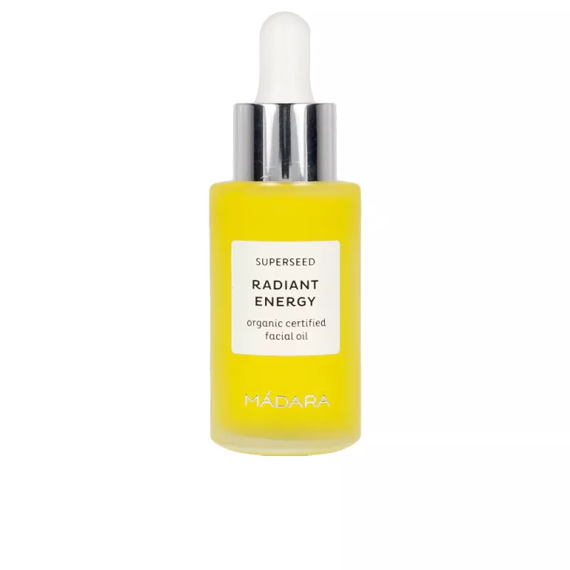 Huile faciale organique SUPERSEED à l'énergie rayonnante de 30 ml