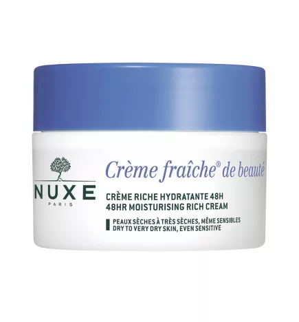 CRÈME FRAÎCHE DE BEAUTÉ® crème hydratante riche anti-pollution 48h 50 ml