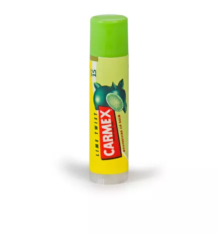 CARMEX LIME TWIST baume à lèvres en stick SPF15 4,25 g.