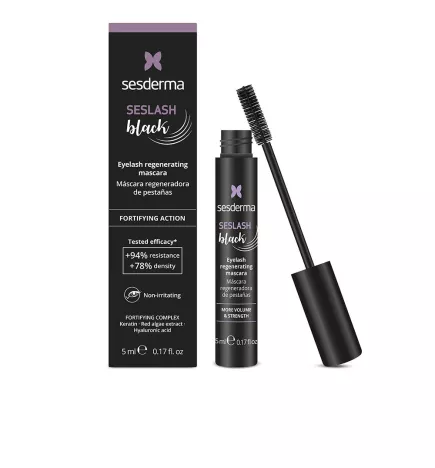 Mascara régénérant SESLASH BLACK pour cils Ref noir 5 ml.