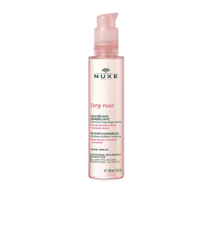 VERY ROSE huile démaquillante délicate 150 ml