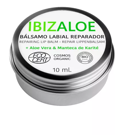 IBIZALOE baume à lèvres régénérant 10 ml.