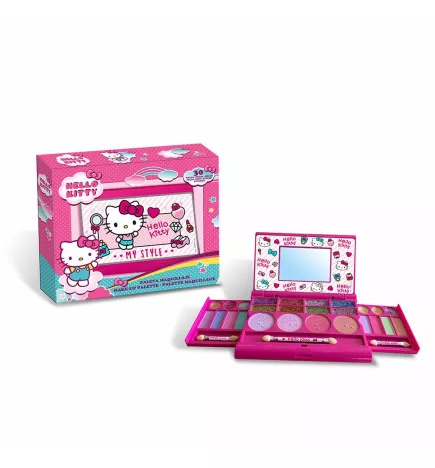 HELLO KITTY PALETA MAQUILLAJE coffret 30 pz