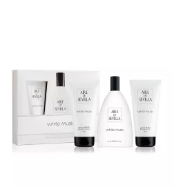 AIRE DE SEVILLA WHITE MUSK coffret 3 articles