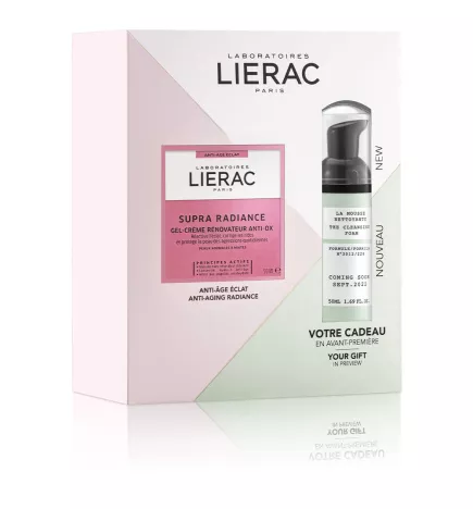 SUPRA-RADIANCE GEL-CREME RENOVATRICE ANTI-OX coffret 2 pièces.