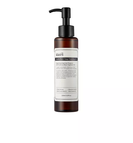 GENTLE BLACK Huile Nettoyante Profonde 150 ml.