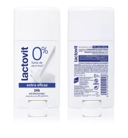 LACTOVIT ORIGINAL EXTRA EFFICACE 0% bâton de déodorant 60 ml