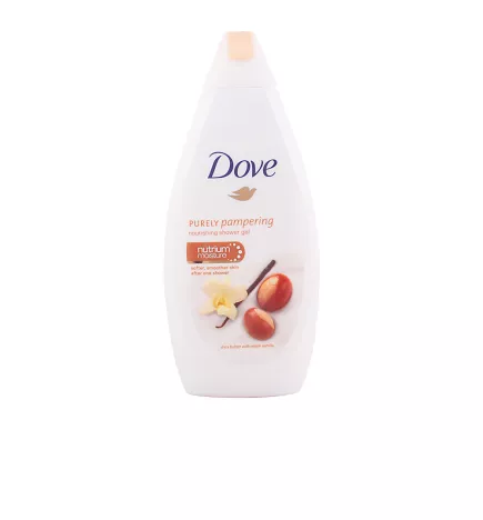 Gel douche au beurre de karité et à la vanille, 500 ml.