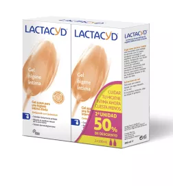 LACTACYD GEL INTIME coffret 2 x 200 ml