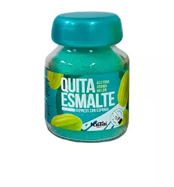 Dissolvant à ongles éponge à l'acétone parfum melon 75 ml.