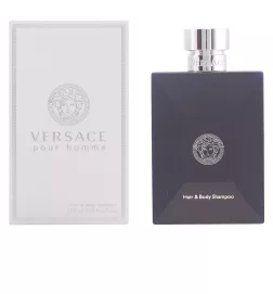 Shampooing cheveux et corps VERSACE POUR HOMME 250 ml.