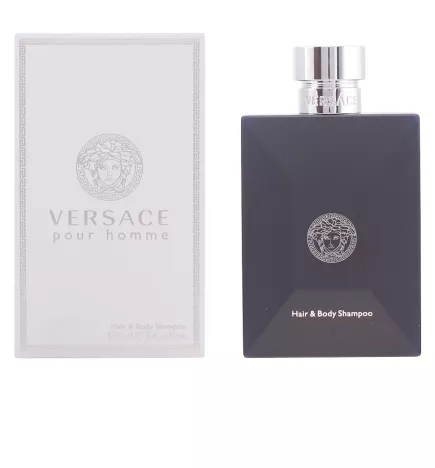 Shampooing cheveux et corps VERSACE POUR HOMME 250 ml.