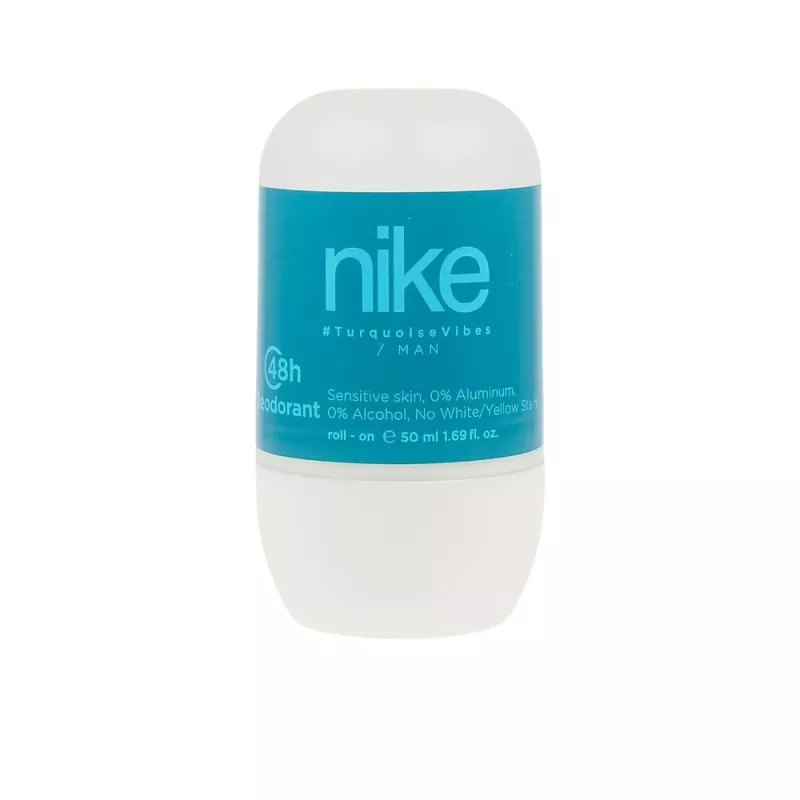 NIKE TURQUOISE VIBES Roll-On Déodorant pour Hommes de 50 ml.