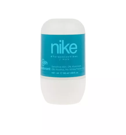 NIKE TURQUOISE VIBES Roll-On Déodorant pour Hommes de 50 ml.