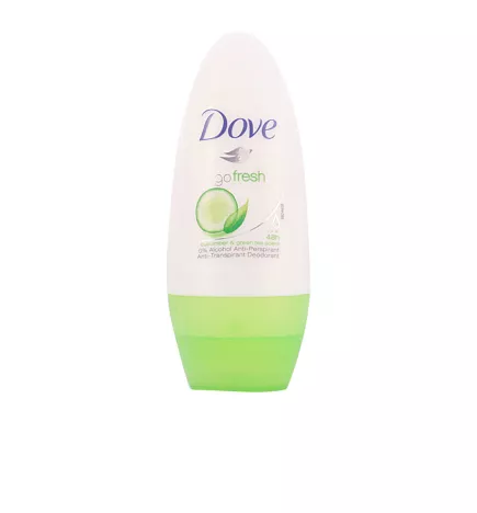 Déodorant roll-on GO FRESH concombre et thé vert de 50 ml.