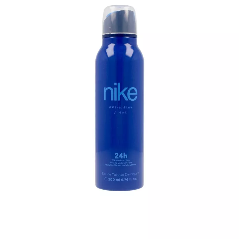 Déodorant vaporisateur NIKE VIRAL BLUE MAN de 200 ml.