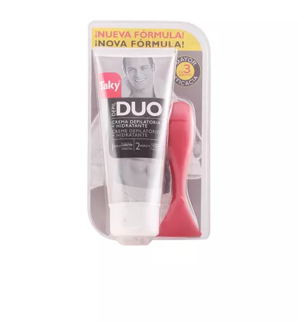 MAN DUO: crème dépilatoire hydratante 3 minutes 200 ml.