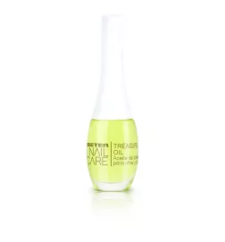 Huile de trésor pour les ongles et les cuticules à base d'amande, contenant 11 ml.