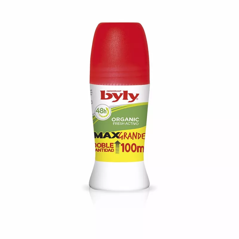 BYLY ORGANIC MAX déodorant roll-on de 100 ml.