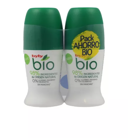 Lot de BIO NATURAL 0% DEO ROLL-ON