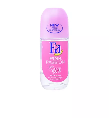 Déodorant roll-on PINK PASSION de 50 ml.