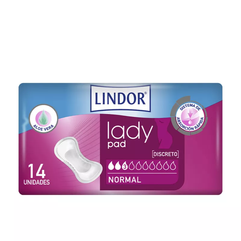 LADY PAD normal 3 gouttes 14 unités.