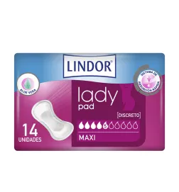 LADY PAD maxi 5 gouttes 14 u