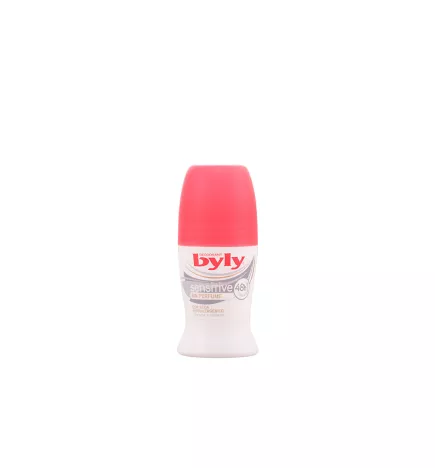 BYLY SENSITIVE, déodorant roll-on 50 ml pour peaux sensibles.