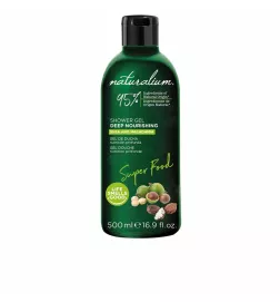 Gel Douche Nourrissant SUPER FOOD à la Noix de Macadamia - 500 ml